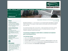Tablet Screenshot of boardroompartners.com.au